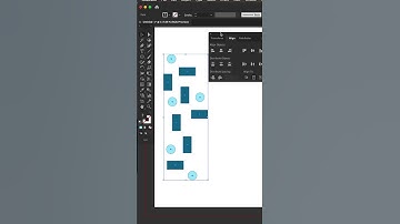 Align objects in #adobeillustrator #designtutorial #graphicdesign #designtips #graphicdesigner #tips