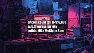 Bitcoin could fall to $10,000 as U.S. recession risk builds, Mike McGlone Says