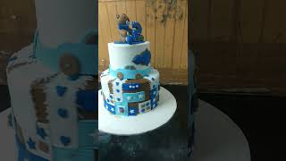 patchwork 2 Birthday cake