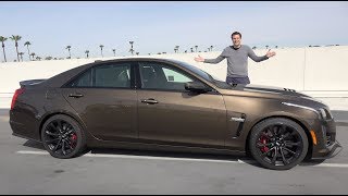 The 2019 Cadillac Cts V Is A Crazy Fast Luxury Sedan Youtube