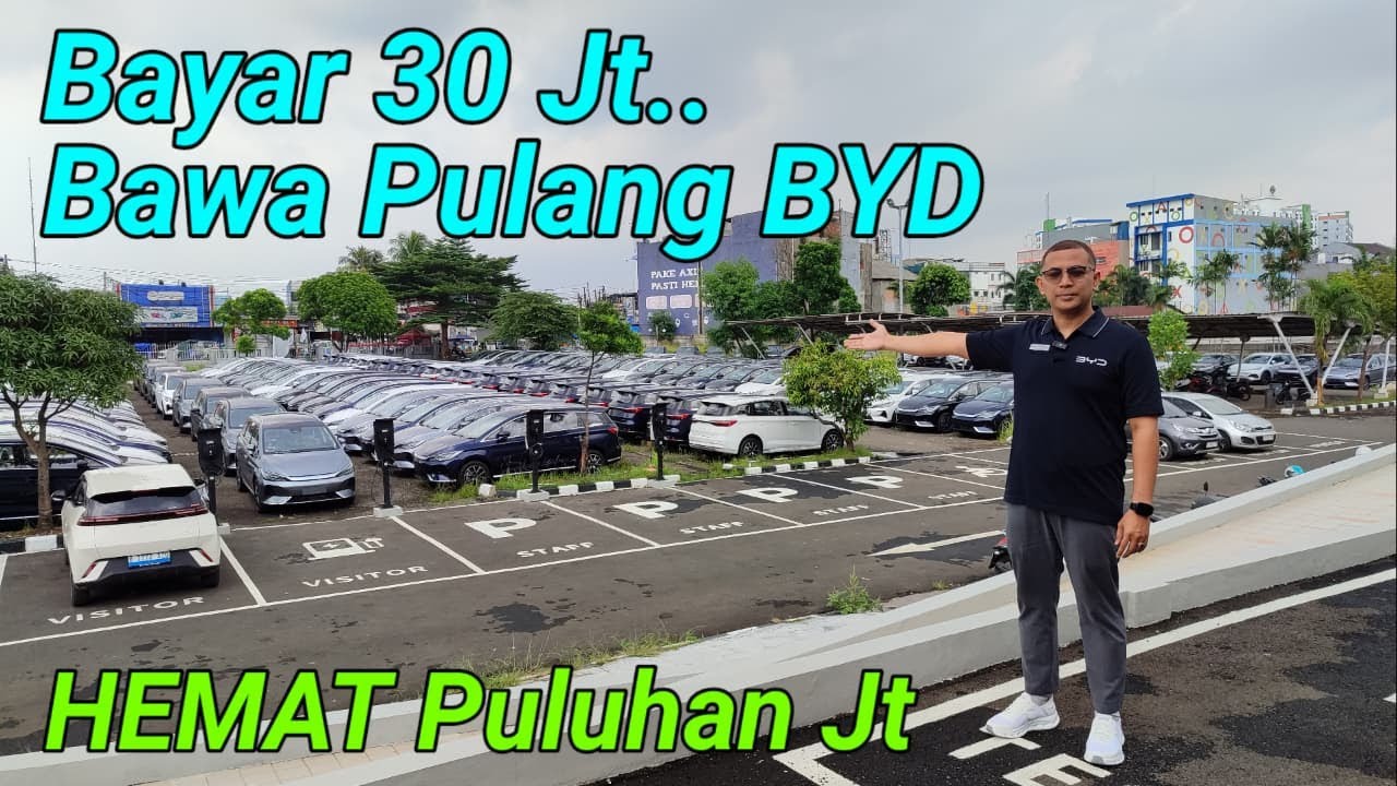 Promo IIMS BYD ATTO 1 & BYD M6. Bunga 0%. Promo. Sealion 7 dan Seal. Promo BYD 2026.
