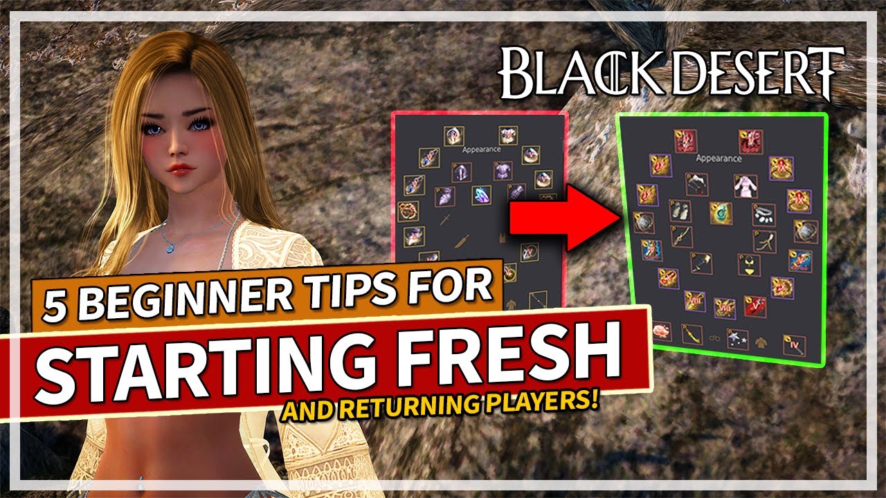 5 Helpful Tips For Starting Fresh or Returning to Black Desert in 2025