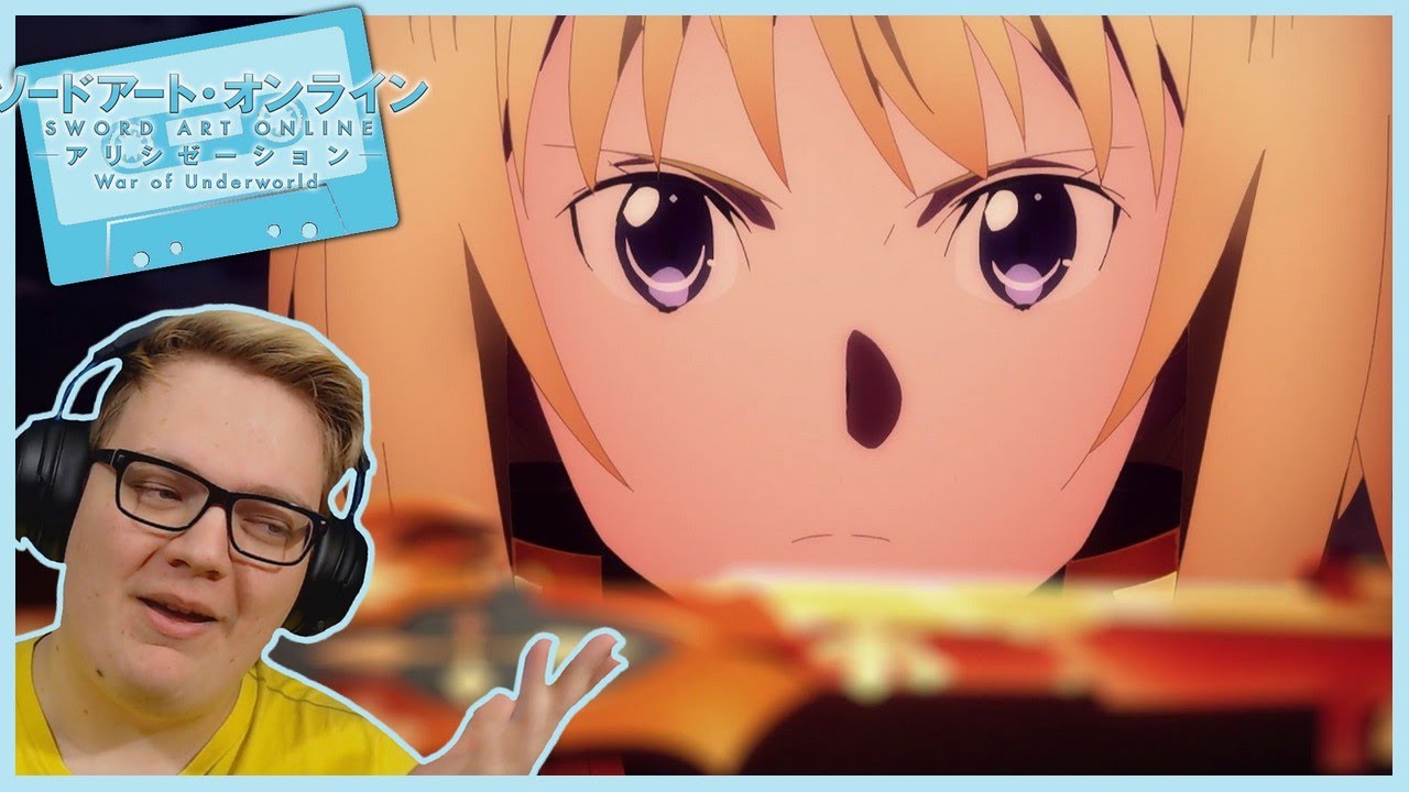 Sword Art Online War of Underworld Reaction! EP2 Raids Watch Party