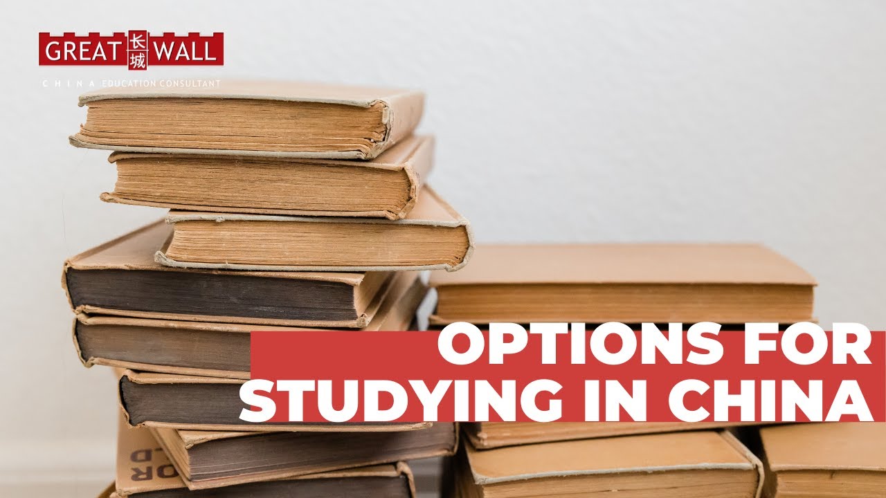 OPTIONS FOR STUDYING IN CHINA