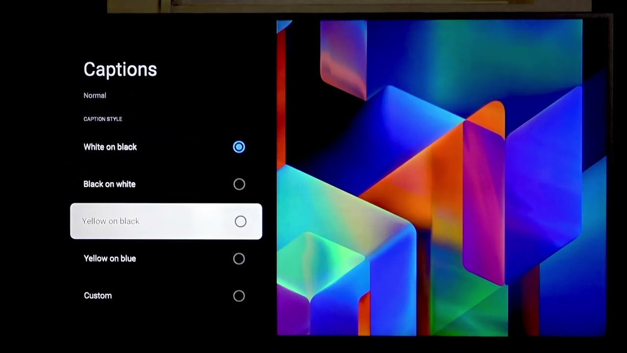 XIAOMI Mi Box S TV 4K – How to Change Captions