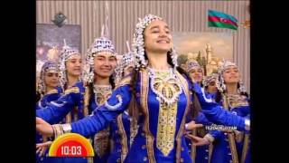 Azeri Incileri Reqs Ansamblinin Ifasinda Turkmen Reqsi Reqse Samira Musim Qurulus Verib