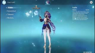 Genshin Impact - Layla Idle Animation