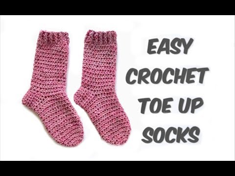 Video: How To Crochet Socks