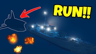Hunting for the KRAKEN GONE Terribly WRONG In Stormworks!