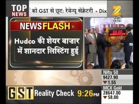 Hudco shares close 21% up in stock market debut after IPO
