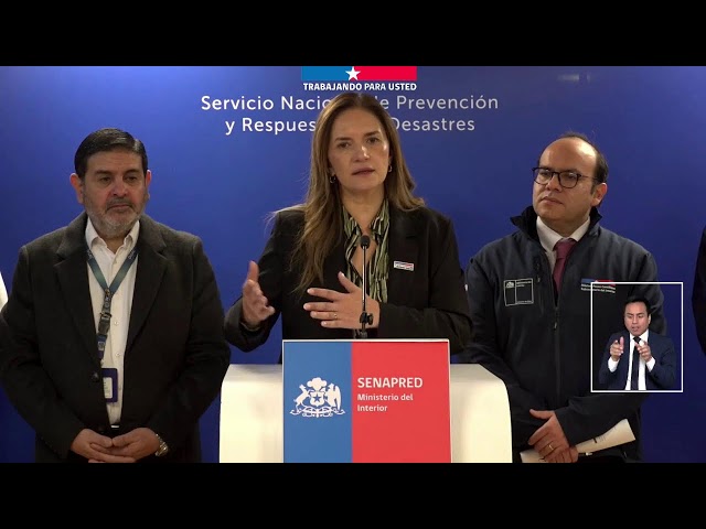 Autoridades realizan balance de afectación por sistema frontal en zona centro sur