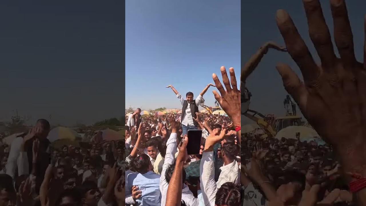 मेड़ता में मेघवाल समाज द्वारा आयोजित संत श्री उमाराम जी की 7वी बरसी उत्सव में  में शामिल हुआ।