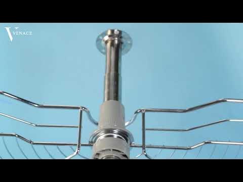 180° Revolving Basket - Blind Corner Cabinet Organizer - Venace - YouTube