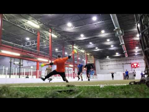 Indoor Soccer Kick Save (goal cam) - 8/9/21