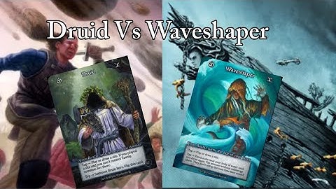 Circle of Land Druid Vs Waveshaper Faeries! | Paper Sorcery