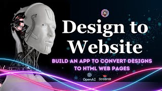 Building an app to turn Designs into HTML instantly using GPT 3.5/4 and OCR