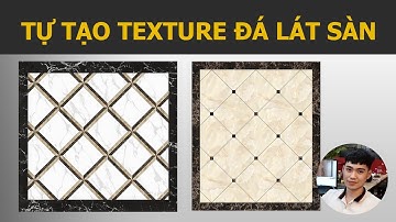 Tạo texture đá lát sàn ghép bằng Sketchup Vray