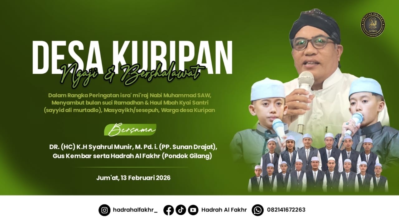 🔴Desa Kuripan Mengaji & Bersholawat Bersama: Dr.Kh.Syahrul Munir M.PD.I - Gus Ahmad Gus Muhammad