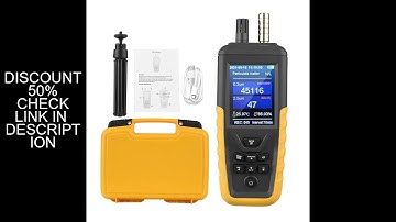 Dust Particle Counter Air Quality Monitor TC-8100 High Sensitivity 3-channel Pm0.3/2.5/10um Temperat