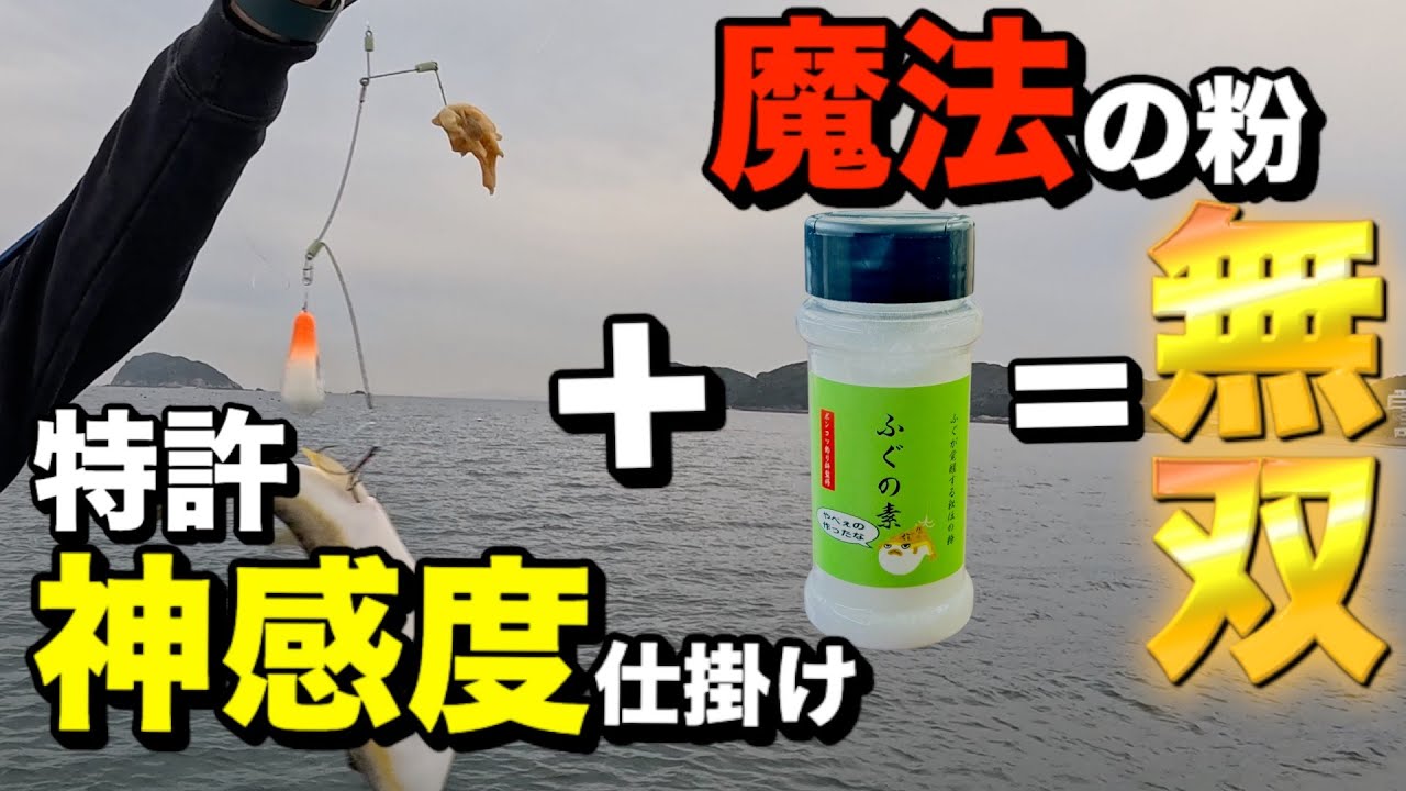 【魔法の集魚材】激渋の11月にヒガンフグだけを連発！新作特許仕掛けと『ふぐの素』で夢の32匹爆釣！【ふぐカットウ釣り】【篠島 満栄丸】