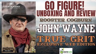 Kaustic Plastik John Wayne Rooster Cogburn True Grit 1/6 scale figure unboxing and review