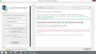 Office 365 Tutorial: Microsoft Lync Connectivity Analyzer |video2brain.com