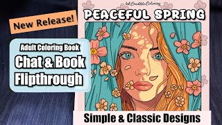Must-See! New Spring Coloring Book | Easy & Classic Designs