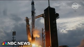 Watch: SpaceX rocket lifts off with four Axiom astronauts onboard