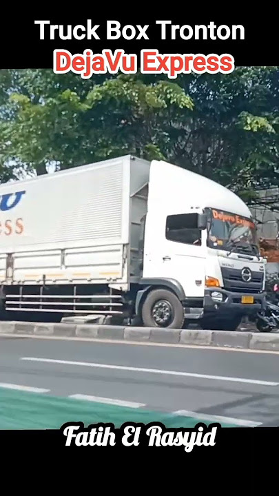 WingBox Tronton ' DEJAVU Express' #truck #trucking #truckindonesia