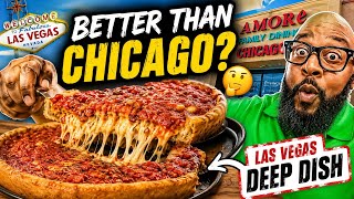Trying Las Vegas Most INSANE Deep Dish Pizza
