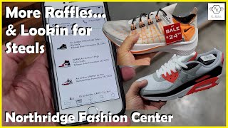 Lookin for Steals @ the Northridge Fashion Center [Sneaker Mall Vlog]
