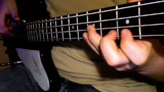 Video thumbnail of "Satisfaction Bass Cover"