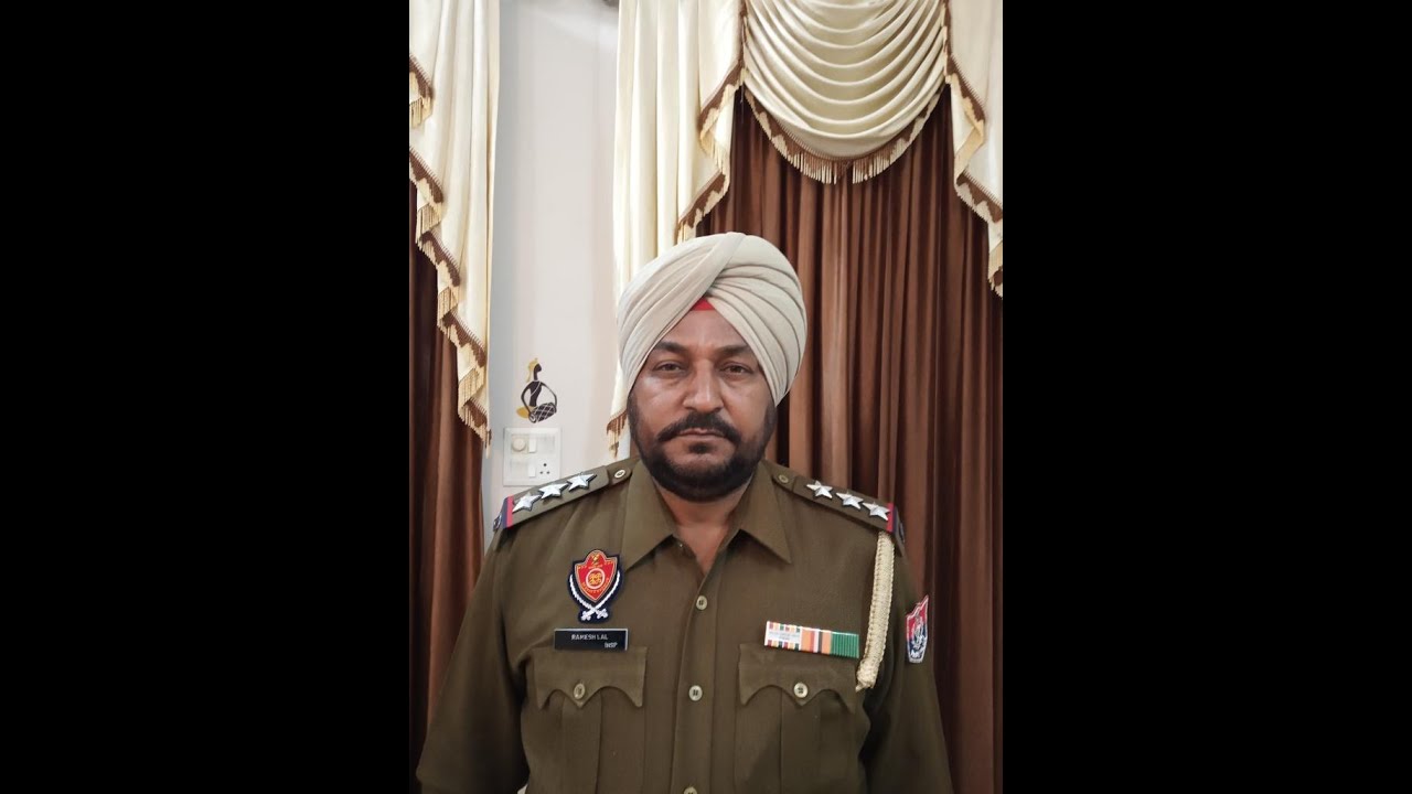 Police Ramesh Retirement Of Inspector Ramesh Lal Jakhu Traffic Police Jalandhar Live ...