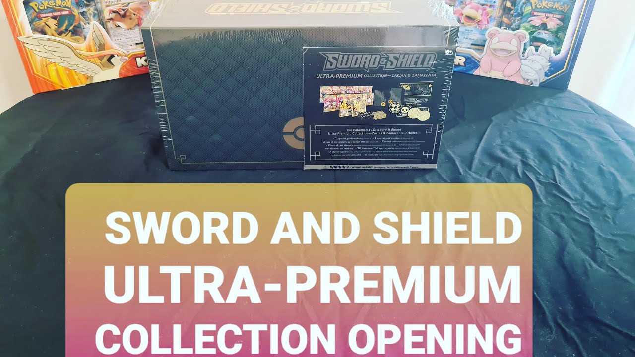 SWORD & SHIELD ULTRA-PREMIUM COLLECTION POKÉMON OPENING