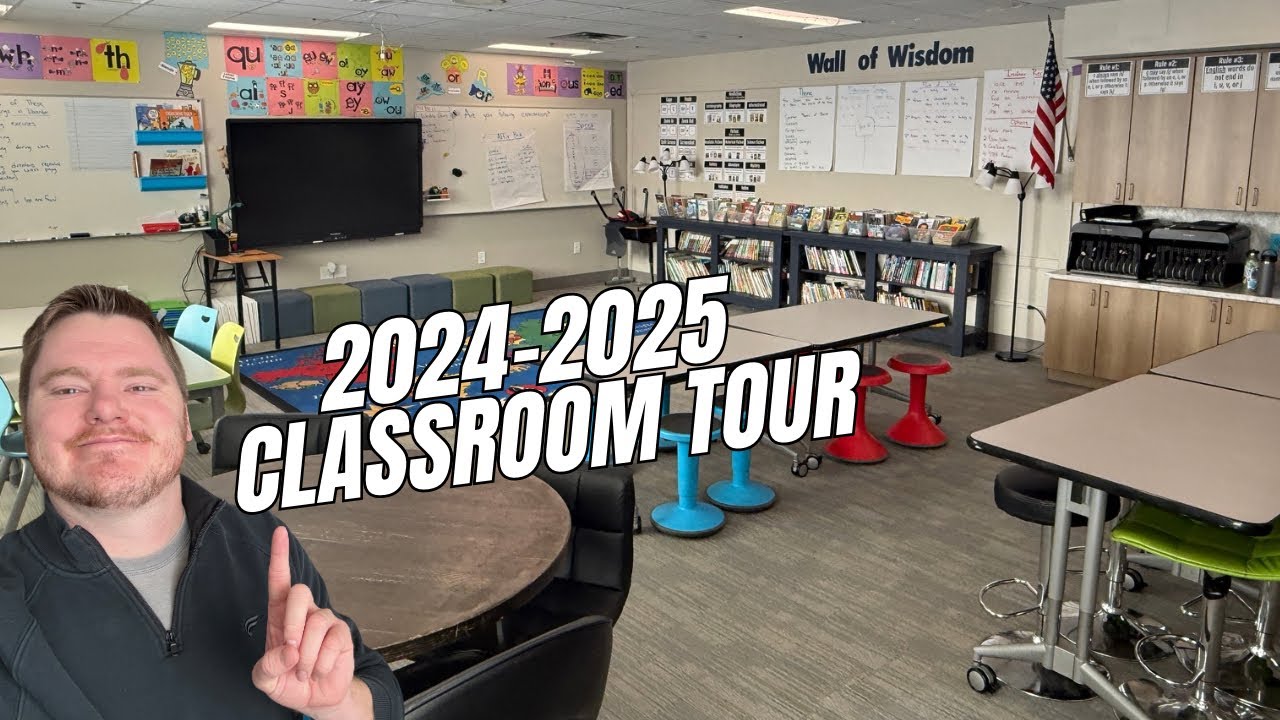 Classroom Tour | 3rd Grade | 2024-2025 School Year - YouTube