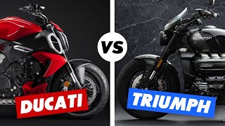 Ducati Diavel V4 vs Triumph Rocket 3: Which Is Better?