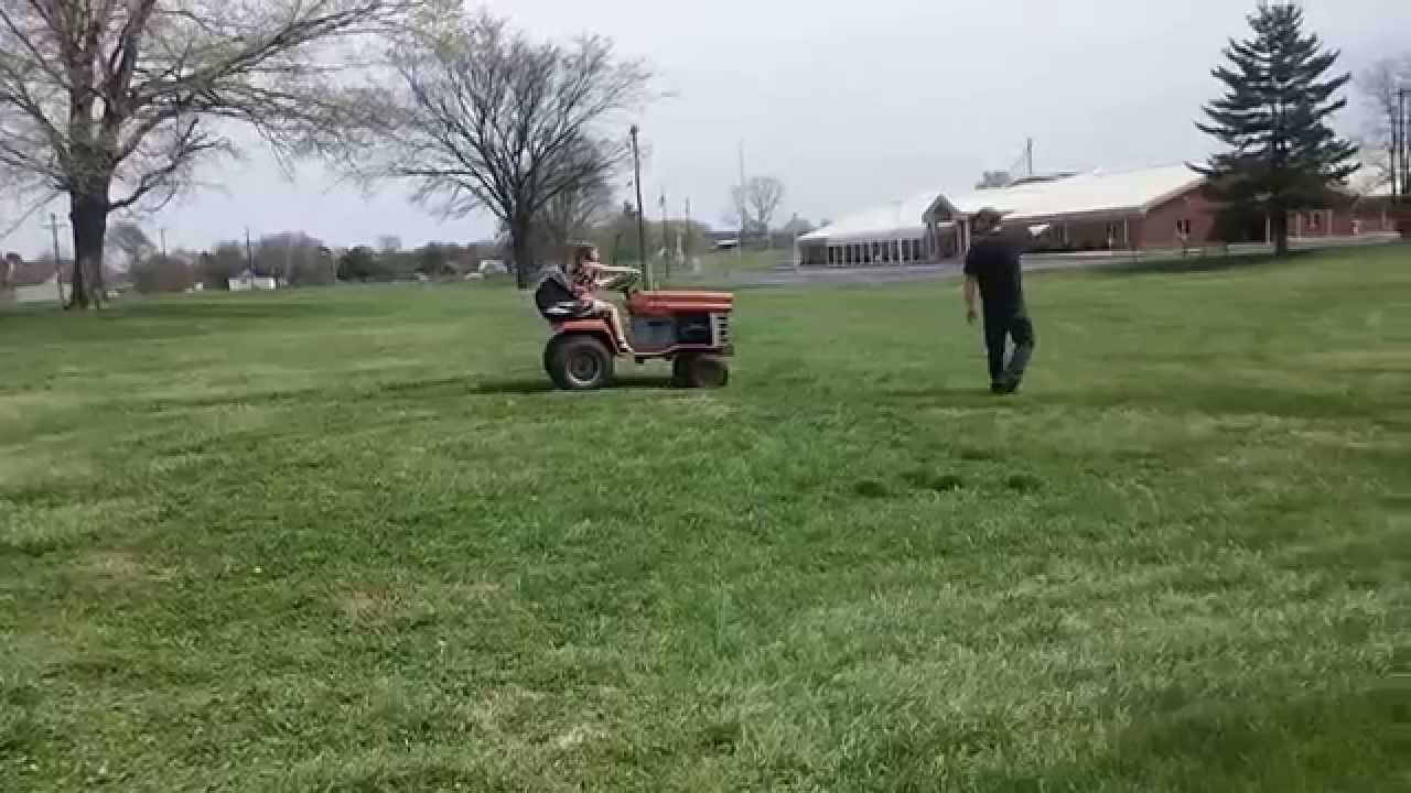 Mf16 Massey Ferguson 16 hp Garden - YouTube