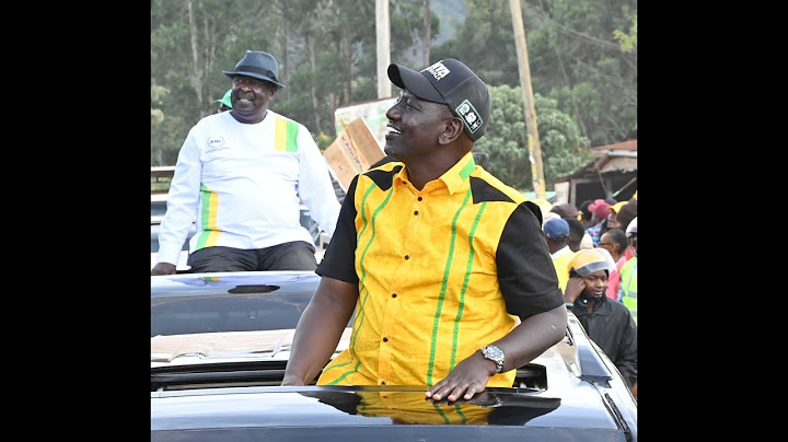 LIVE: Kenya Kwanza team attends funeral service of Rigathi Gachagua's brother.