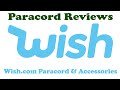 Wish.com Paracord and Paracord Accessories