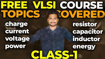 RESISTORS vs INDUCTORS vs CAPACITORS Explained Easily||free vlsi course telugu