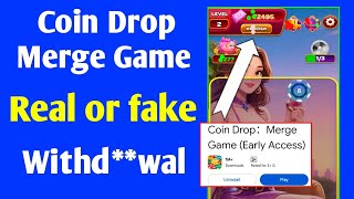 Coin Drop Merge Game Real or fake screenshot 5