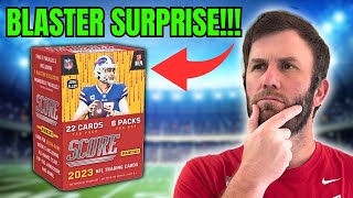 WE HIT AN AUTO! 2023 SCORE FOOTBALL BLASTER BOXES (4 Boxes)