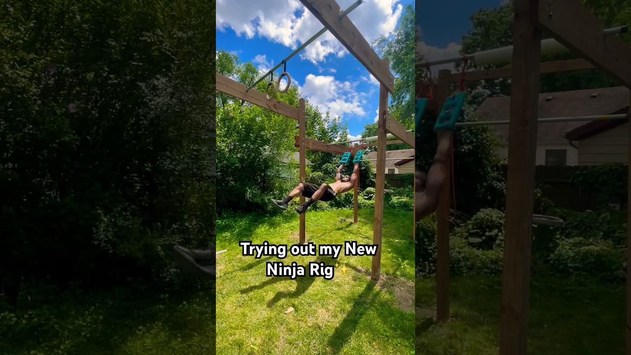 First Day Trying out my Brand New Ninja Rig! 