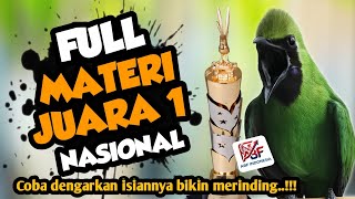 Download lagu Ngeri parah ! MASTER CUCAK HIJAU  FULL ISIAN TEMBAKAN MEWAH‼️