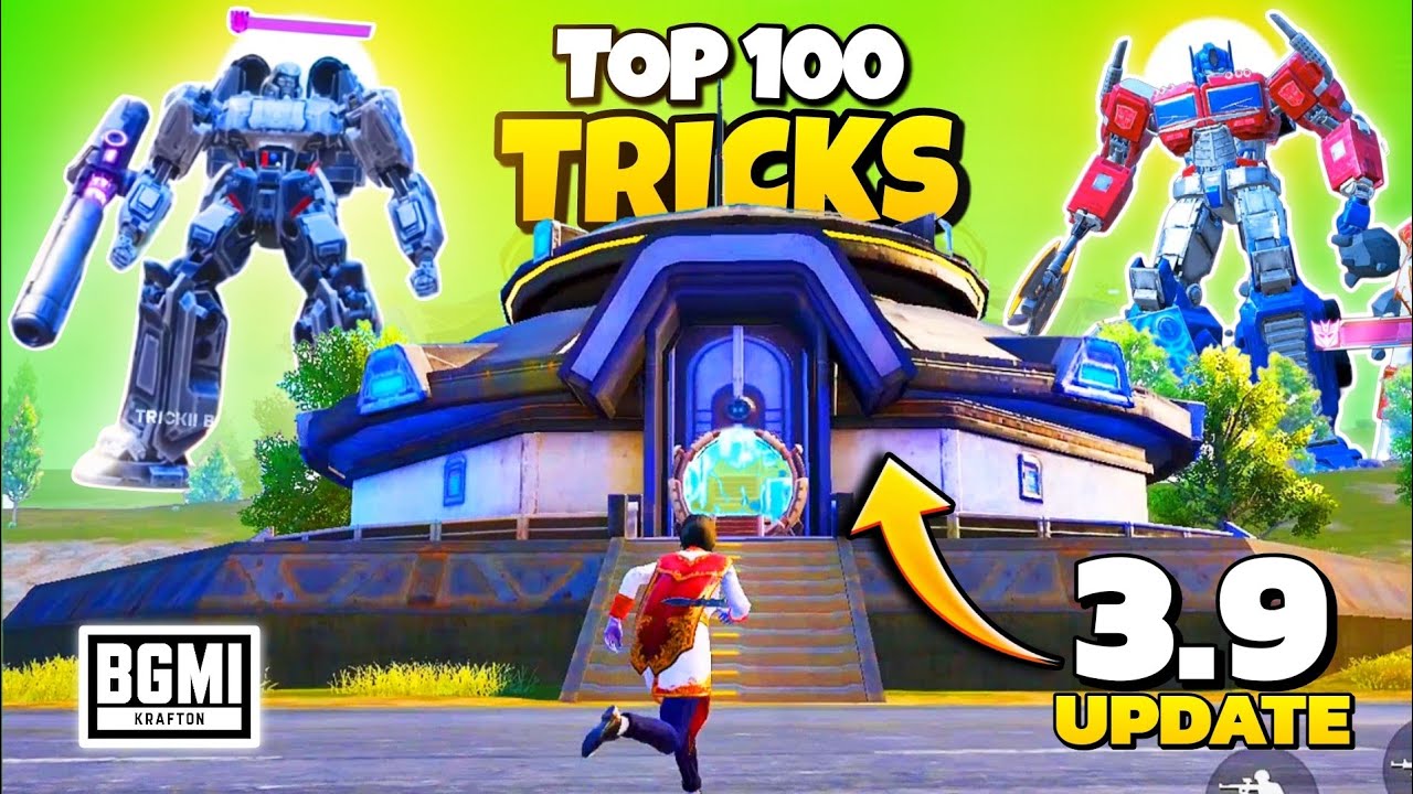 🤯bgmi 3.9 update all features || bgmi 3.9 update || bgmi transformer update tricks and glitch