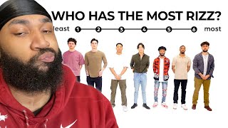 Which Guy Gets the Most Girls? Girls Rank Guys by Rizz (CRINGE WARNING)