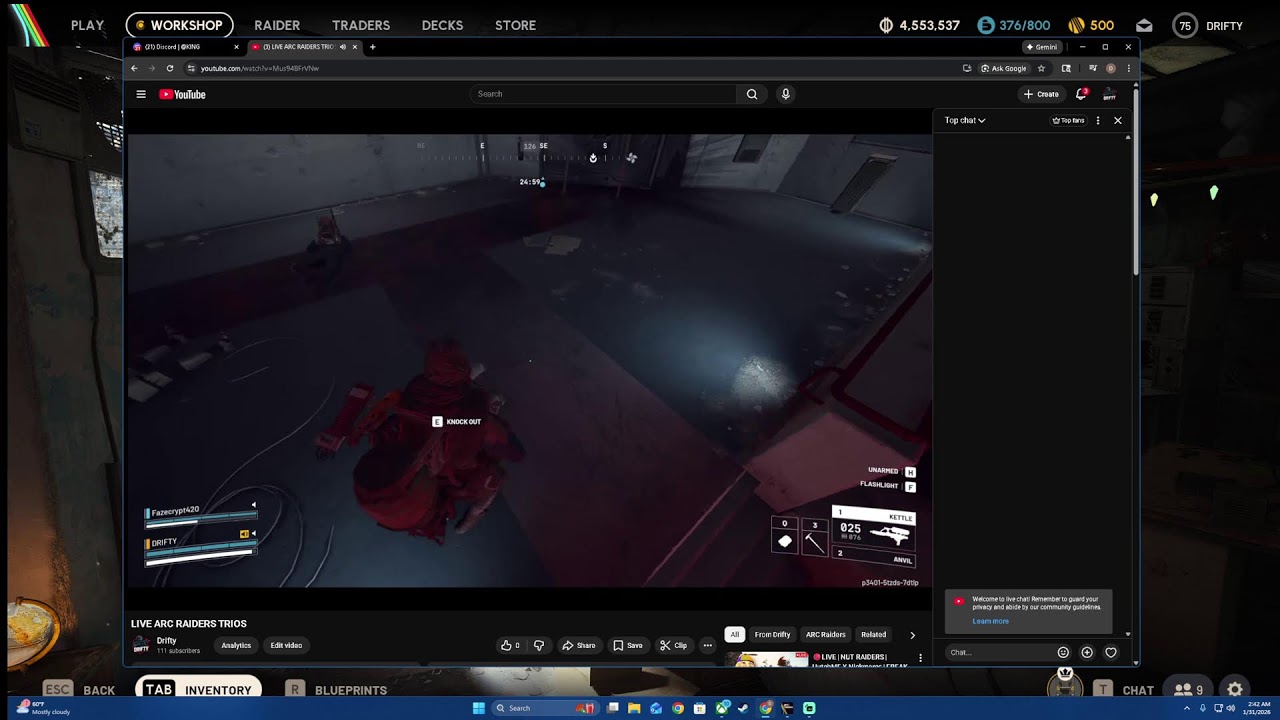 LIVE ARC RAIDERS TRIOS