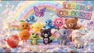 🌈 Learn Colors for Kids | Colorful Animation for Toddlers & Preschoolers 🎨 | Tiny Wonder World