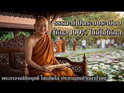 ธรรมะที่เป็นระบบระเบียบ ให้ผล 100% ไม่มีไม่ให้ผล #พุทธวจน