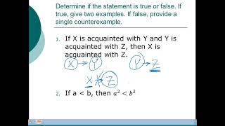 General Problem-Solving Strategies | Always True and Counterexamples